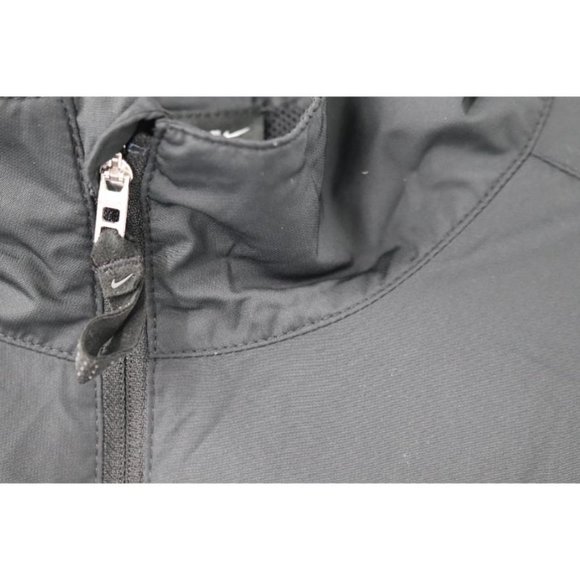 Nike pullover men's XL dri fit 1/4 zip Golf Windbreaker black mesh lined active - Picture 3 of 11